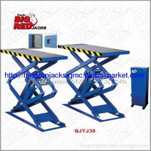 Torin BigRed 3T Double Scissor In-ground lift